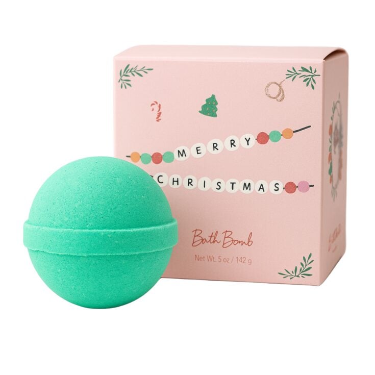 Image for 🎄 Christmas Friendship Bracelet Bath Bomb