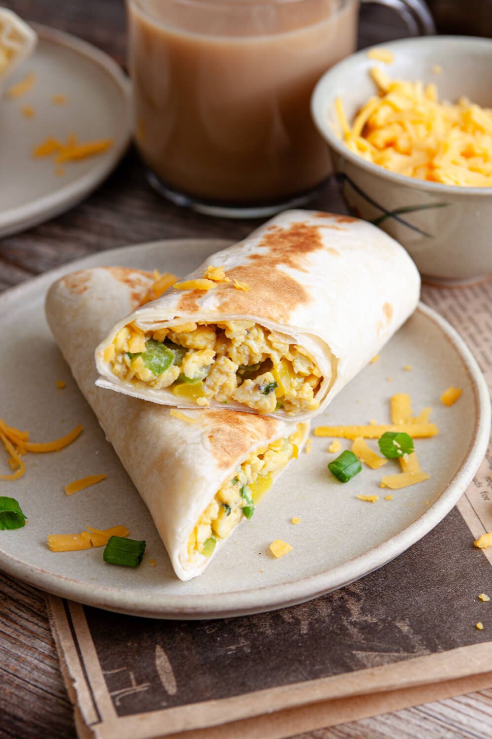 Burrito breakfast