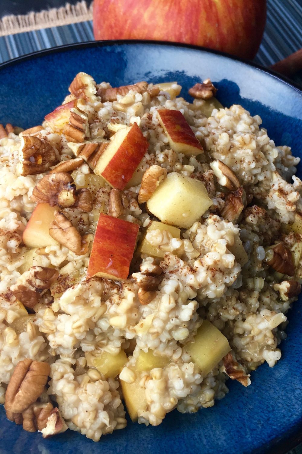 overnight Oats with Apple & Cinnamon