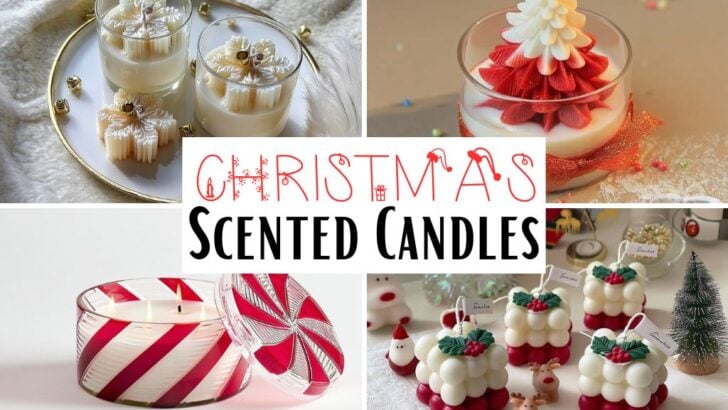 christmas scented candles