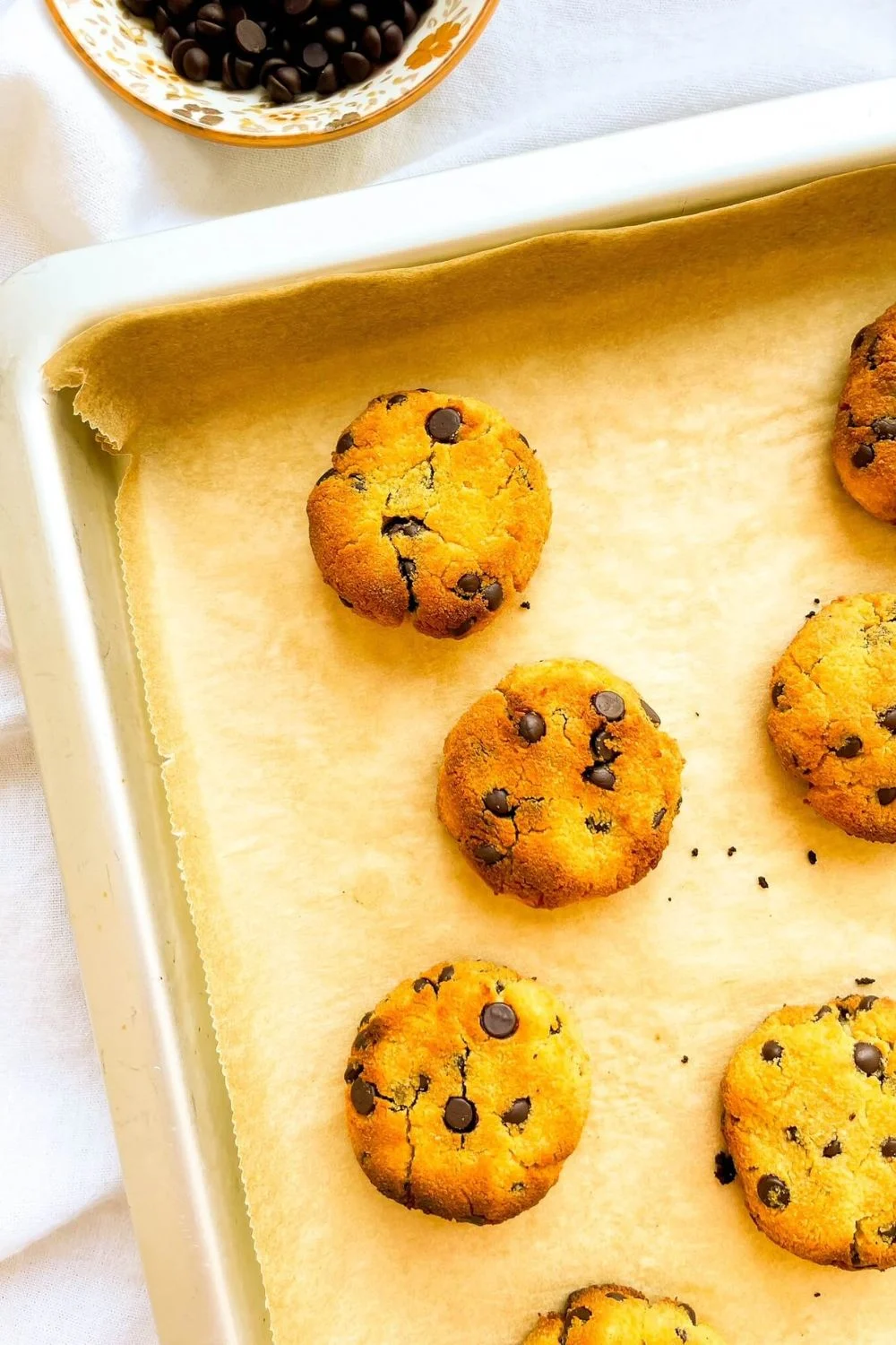 coconut flour chocolate chip cookies