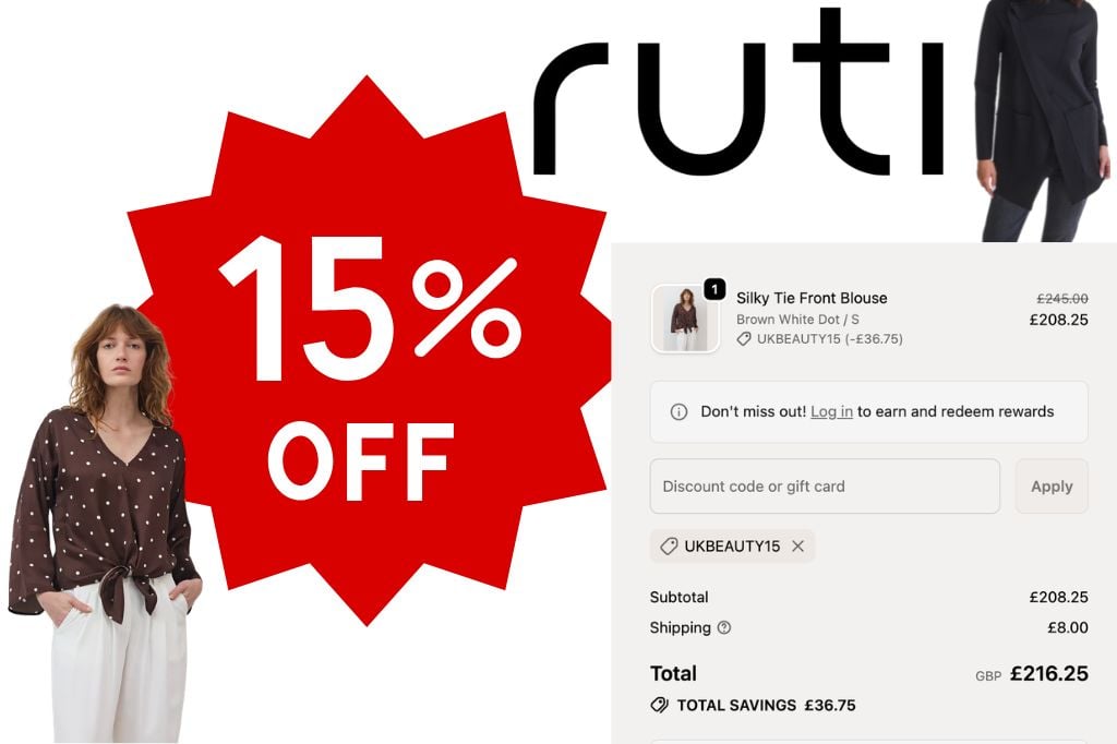 ruti discount code