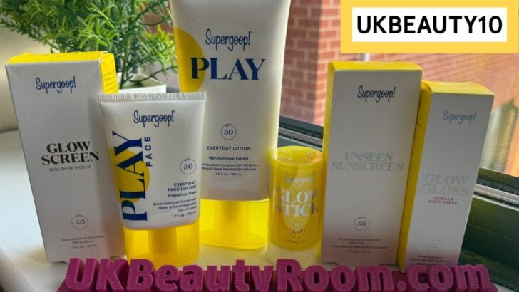 supergoop discount code: UKBEAUTY10