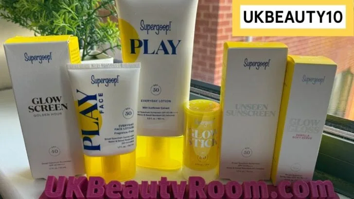 supergoop discount code: UKBEAUTY10
