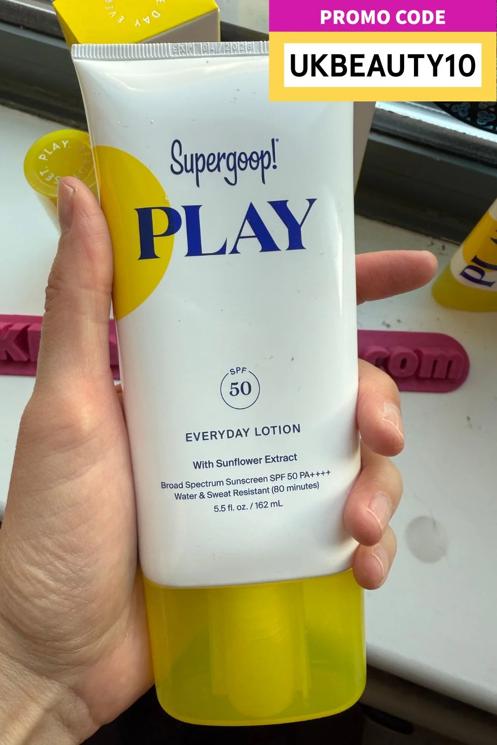 supergoop discount code: UKBEAUTY10