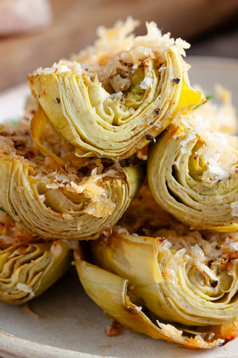 Crispy Roasted Artichokes