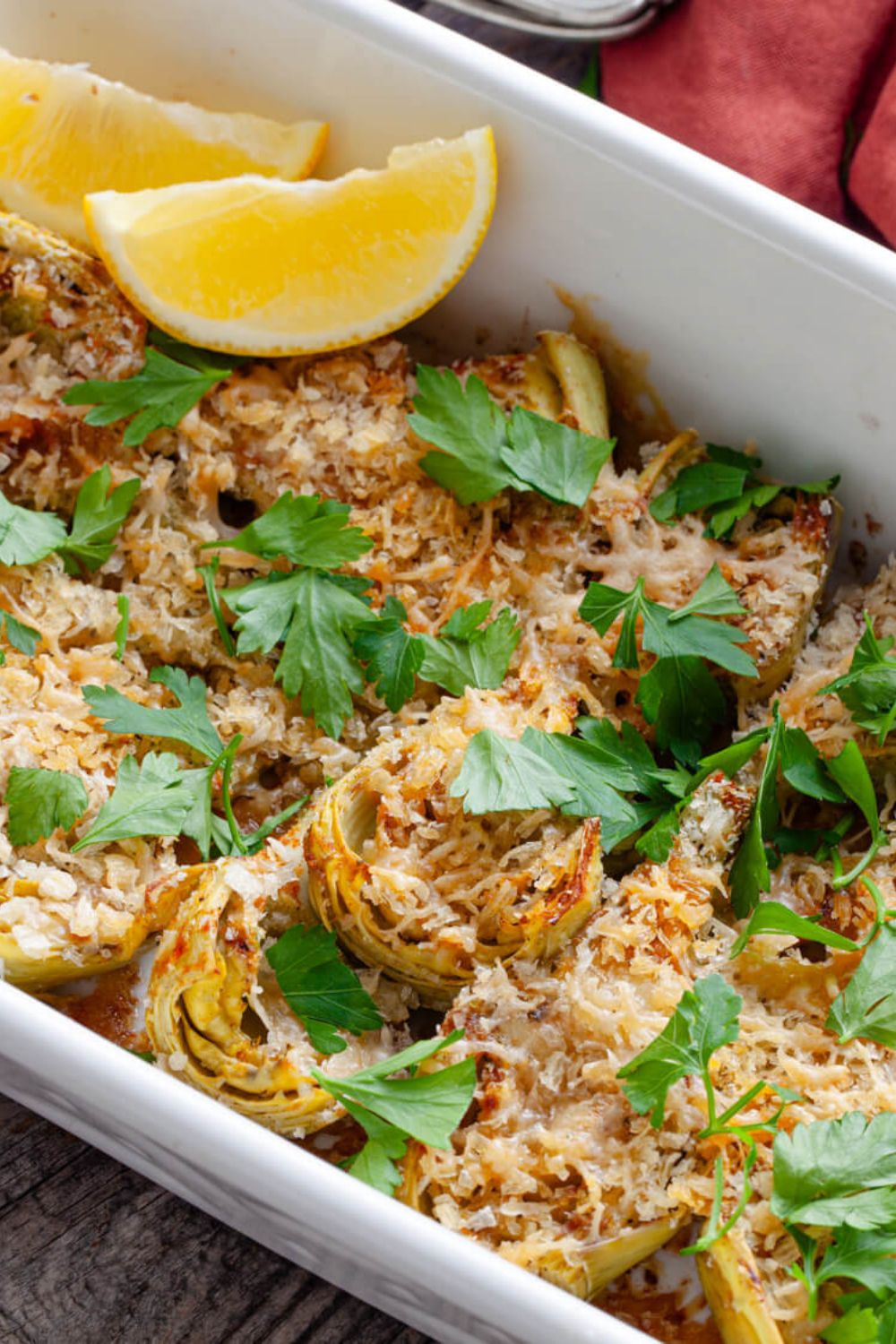 Crispy Roasted Artichokes