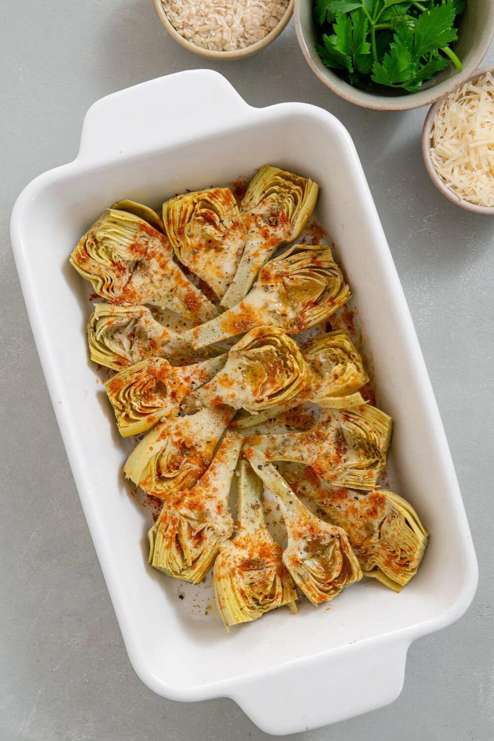 Crispy Roasted Artichokes