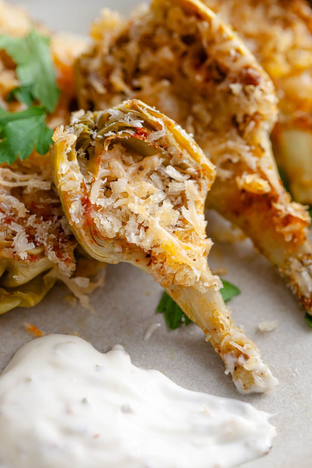 Crispy Roasted Artichokes