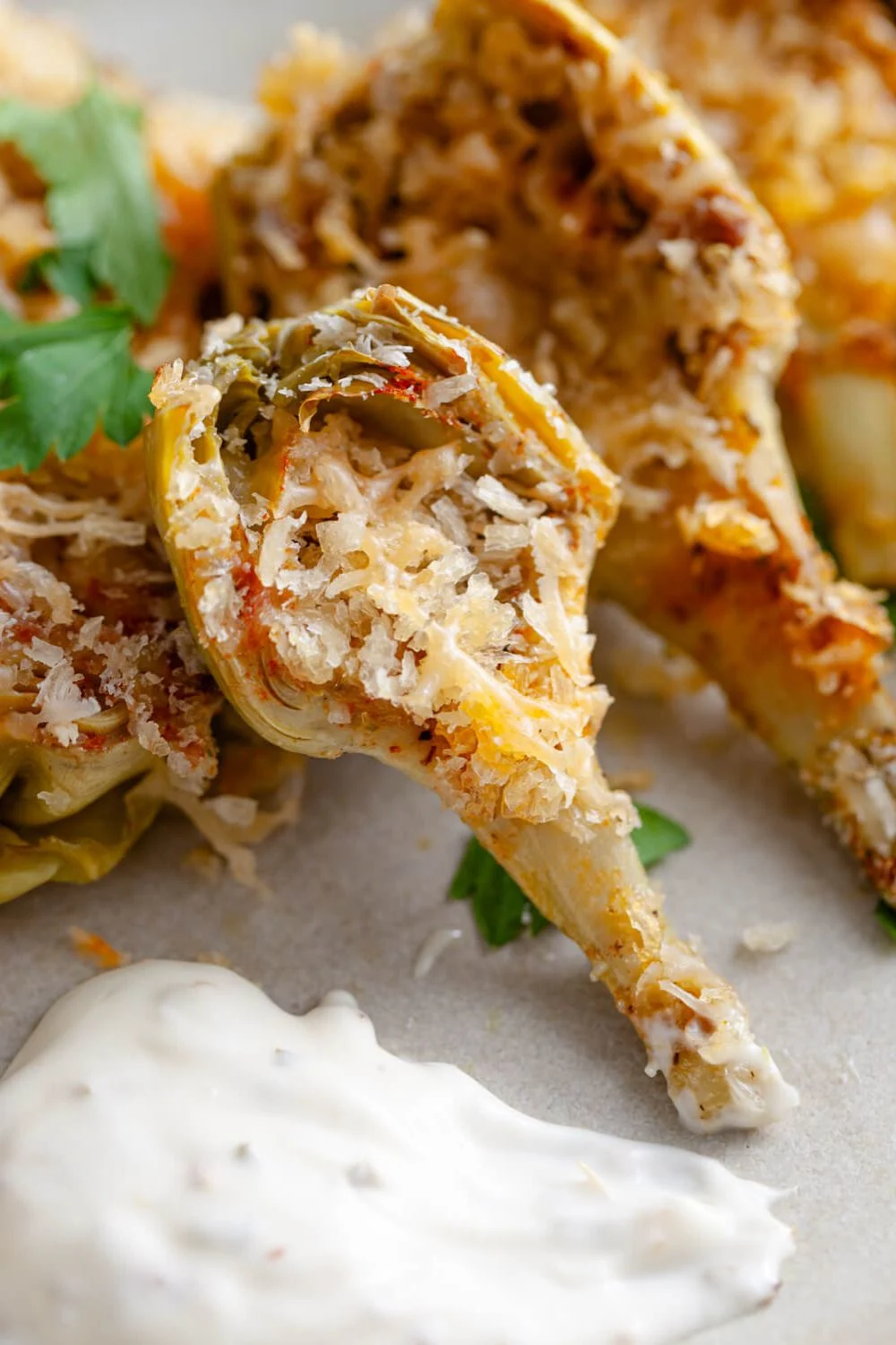 Crispy Roasted Artichokes