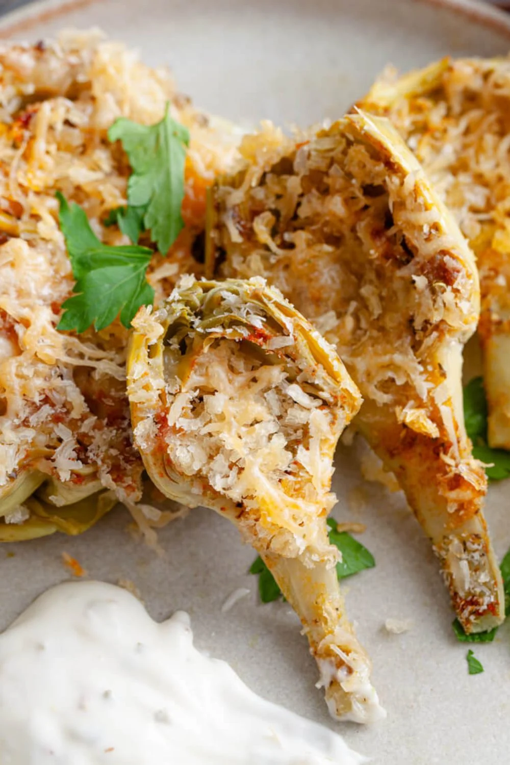 Crispy Roasted Artichokes