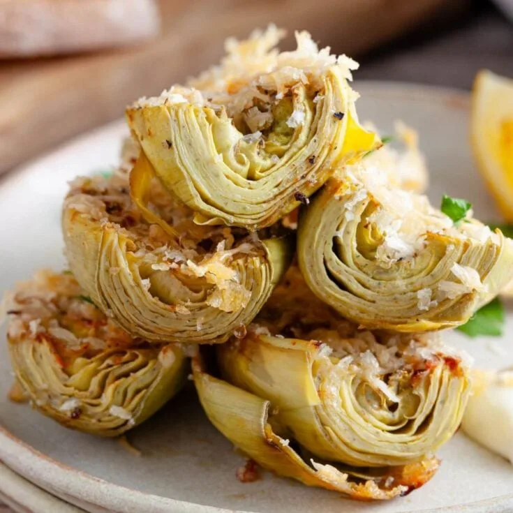 Crispy Roasted Artichokes