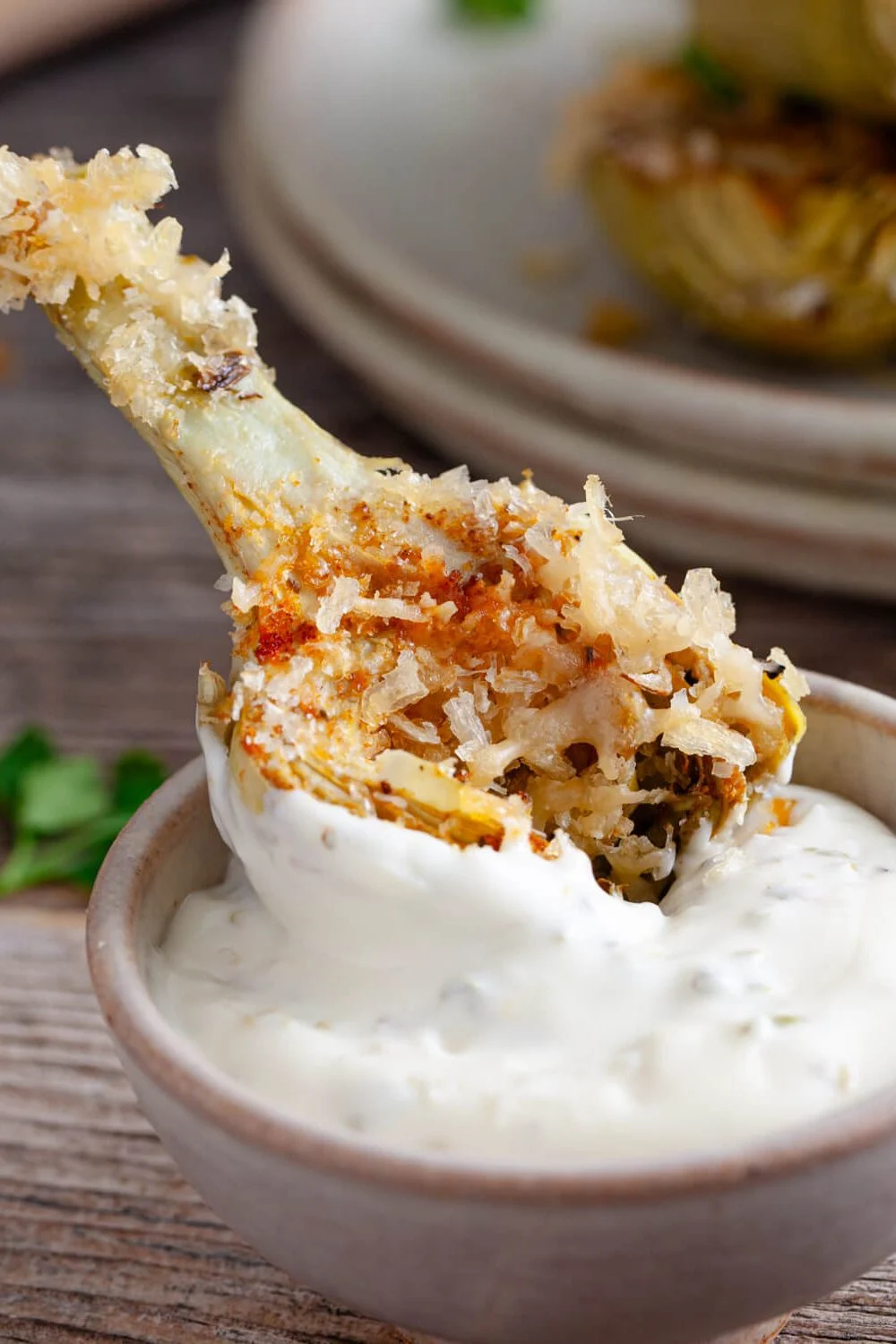 Crispy Roasted Artichokes