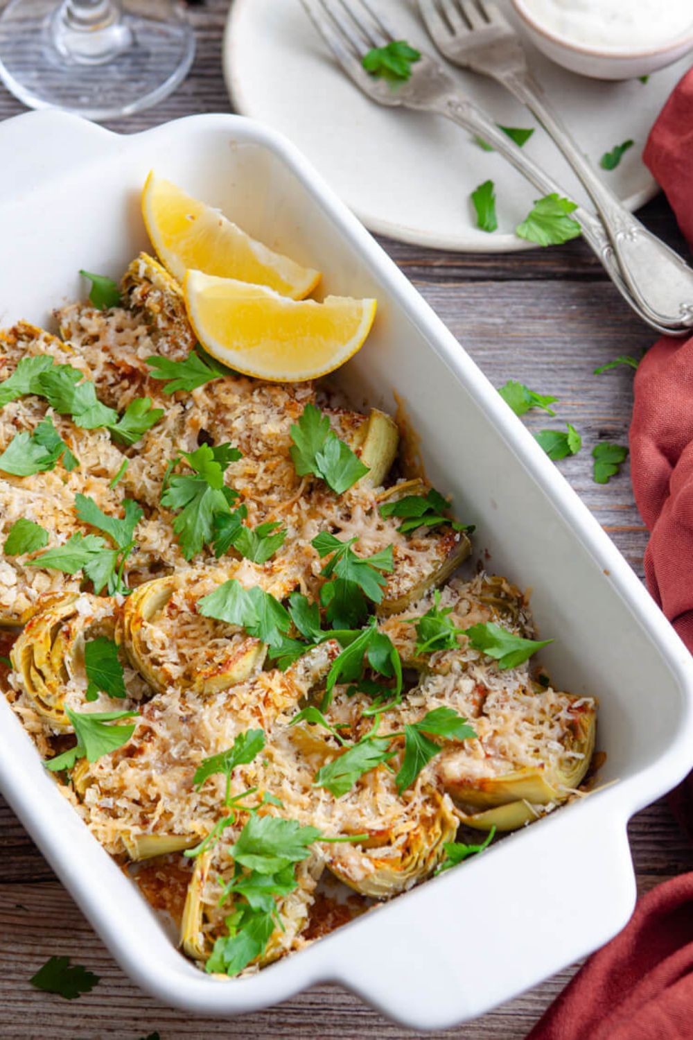 Crispy Roasted Artichokes