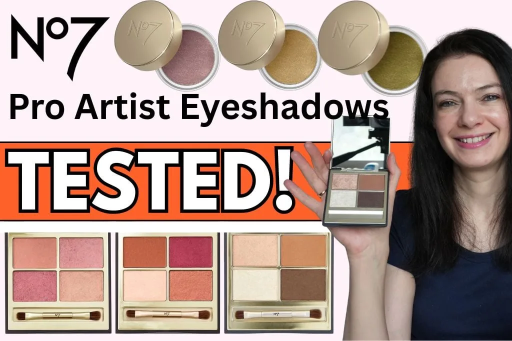 No7 Pro Artist eyeshadow palettes