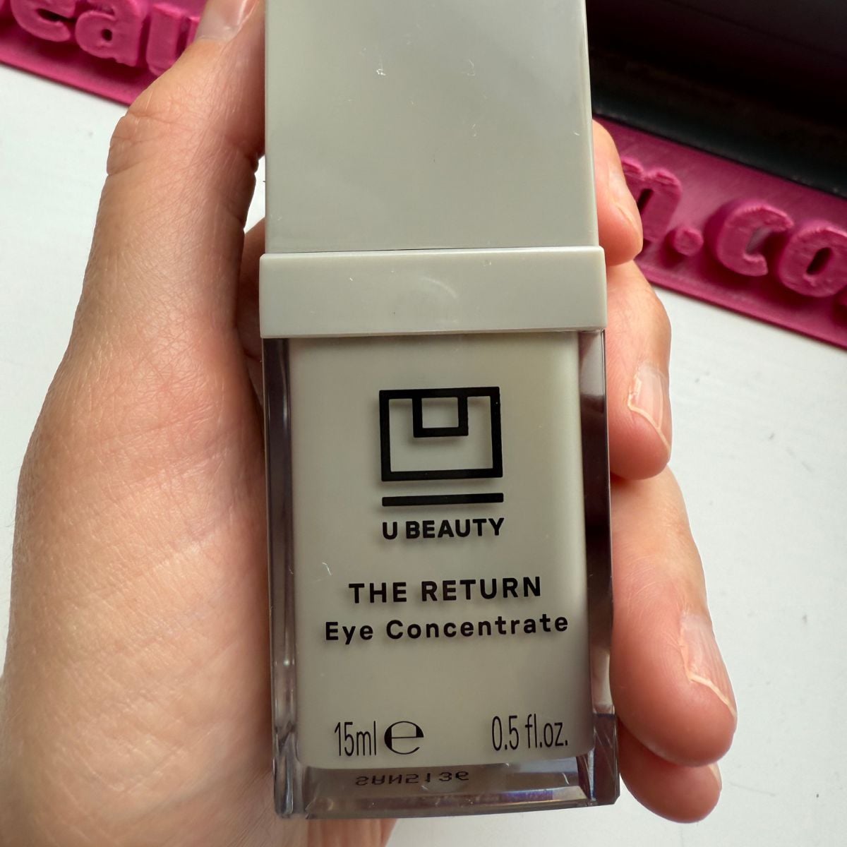 U Beauty Review eye concentrate