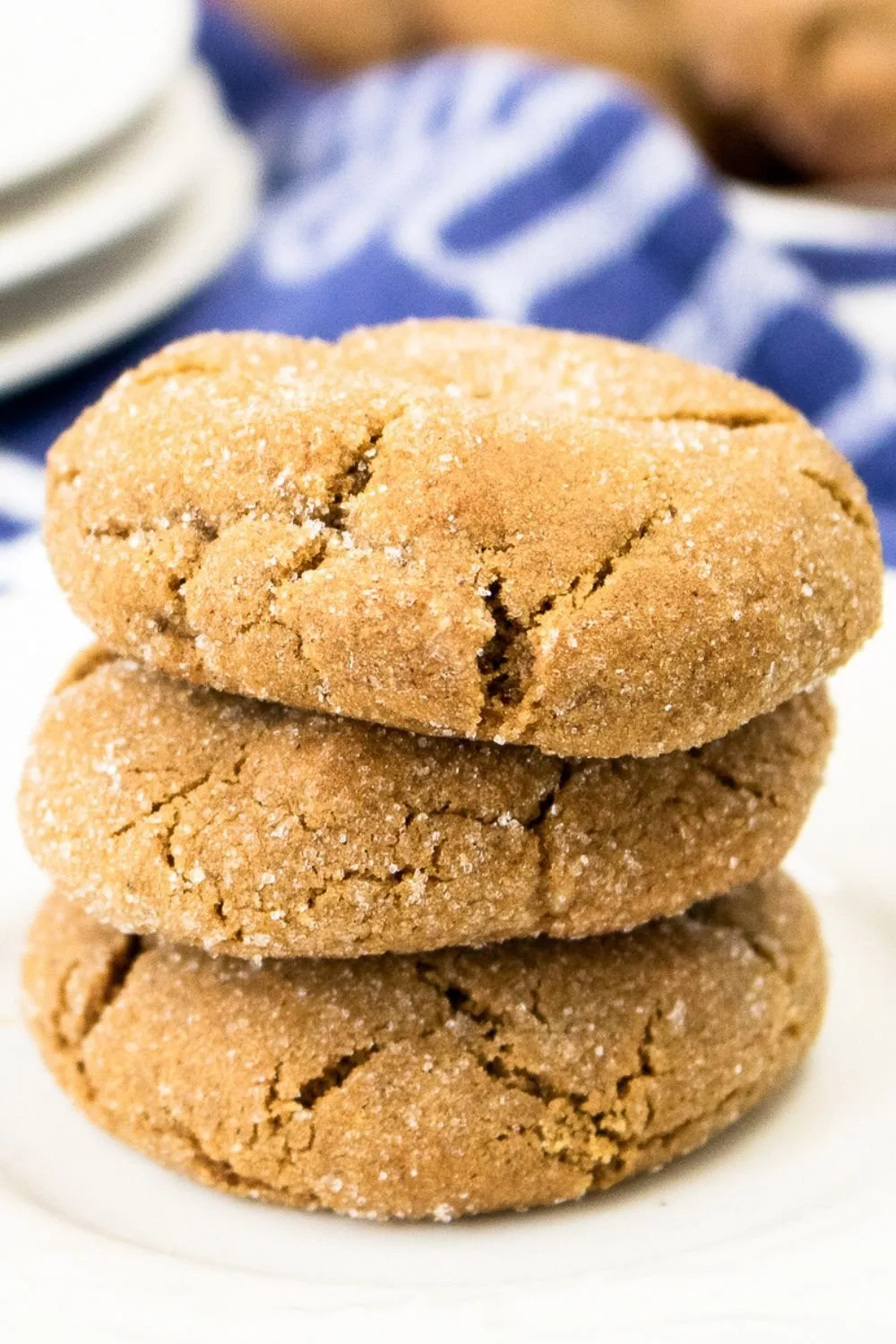 Chewy Gingersnap Cookies