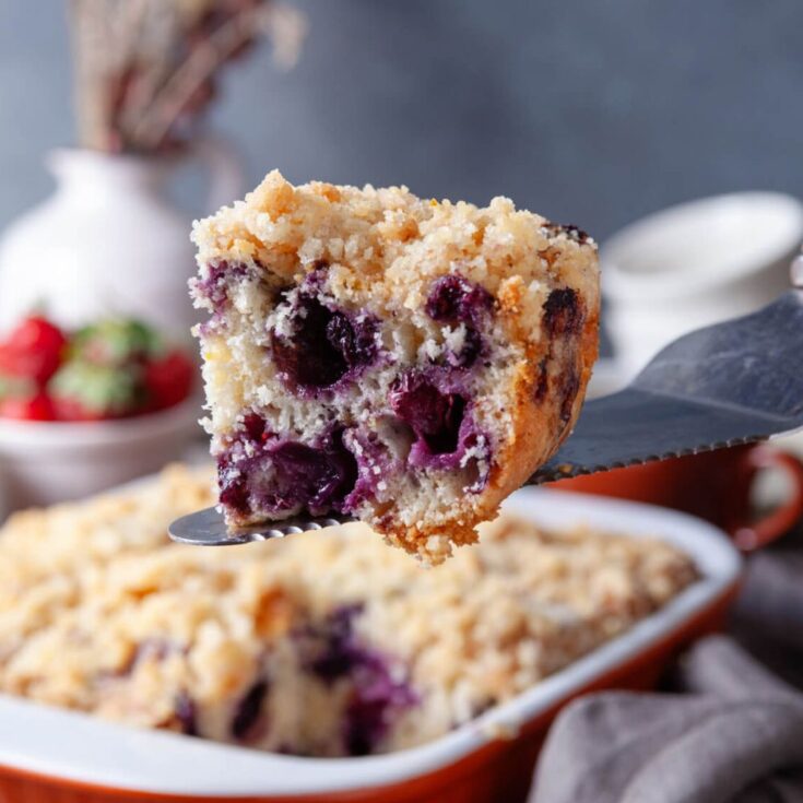 Lemon Blueberry Buckle