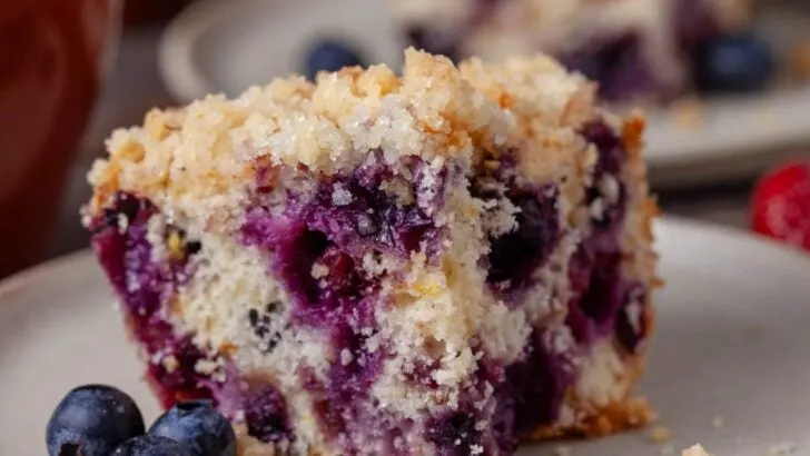 Lemon Blueberry Buckle