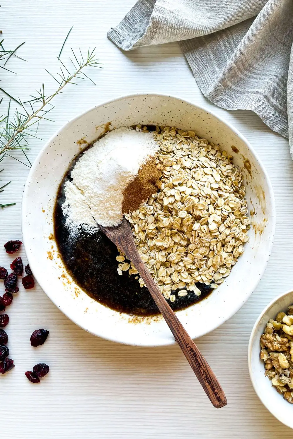 Oatmeal Cranberry Walnut Cookies
