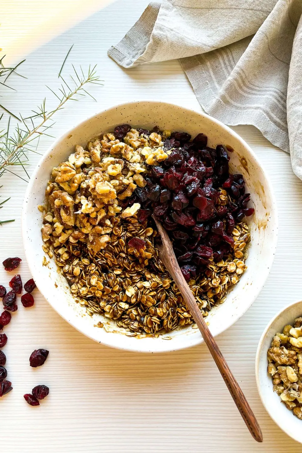 Oatmeal Cranberry Walnut Cookies