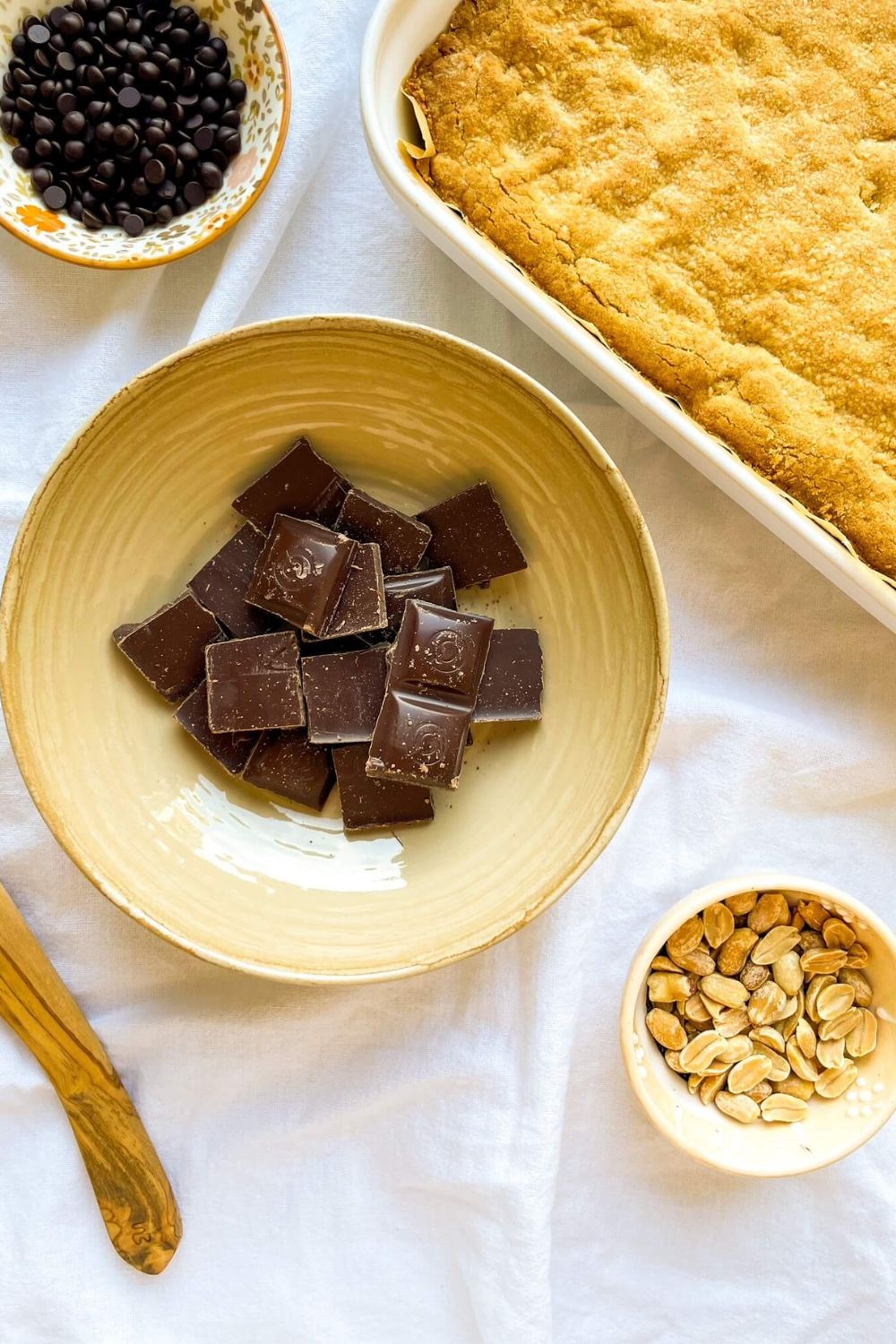 Peanut Butter Shortbread Bars