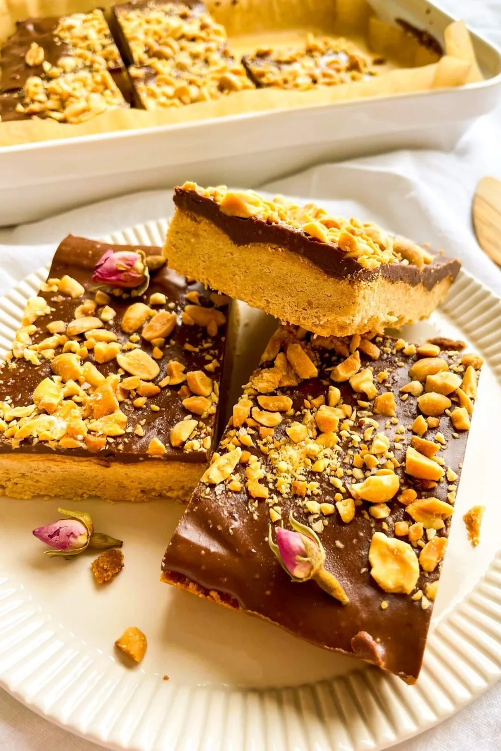 Peanut Butter Shortbread Bars