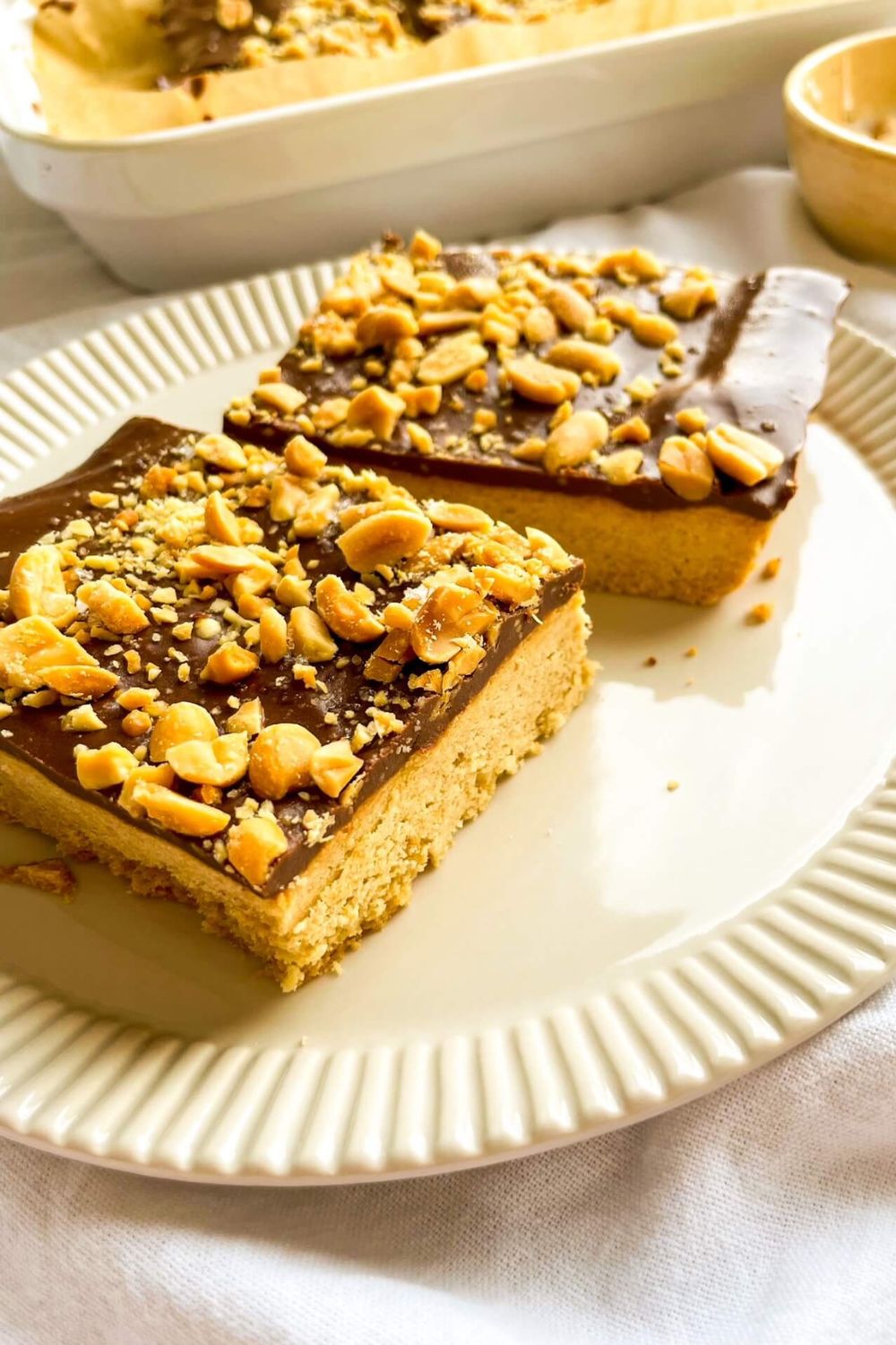 Peanut Butter Shortbread Bars