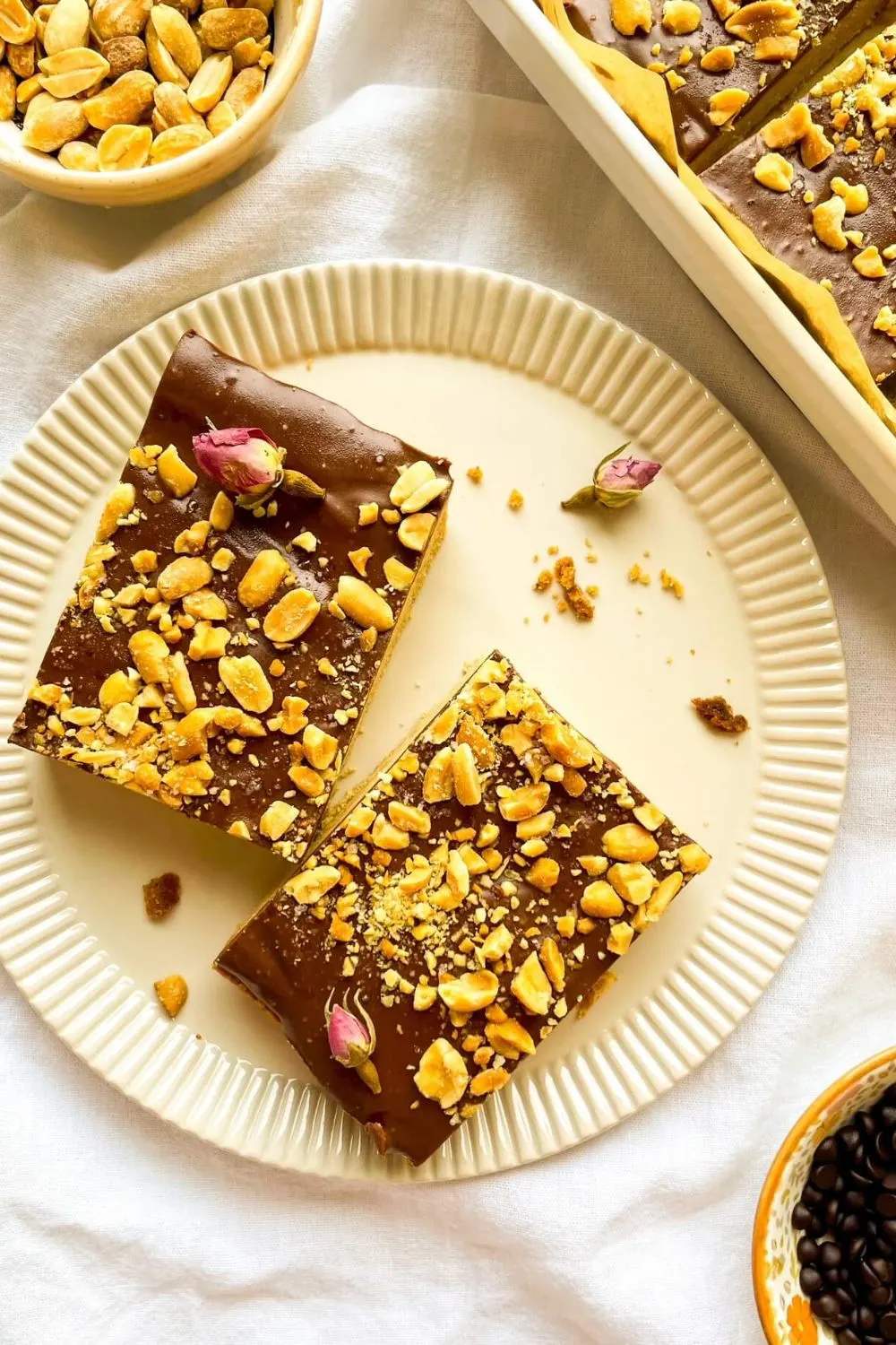 Peanut Butter Shortbread Bars