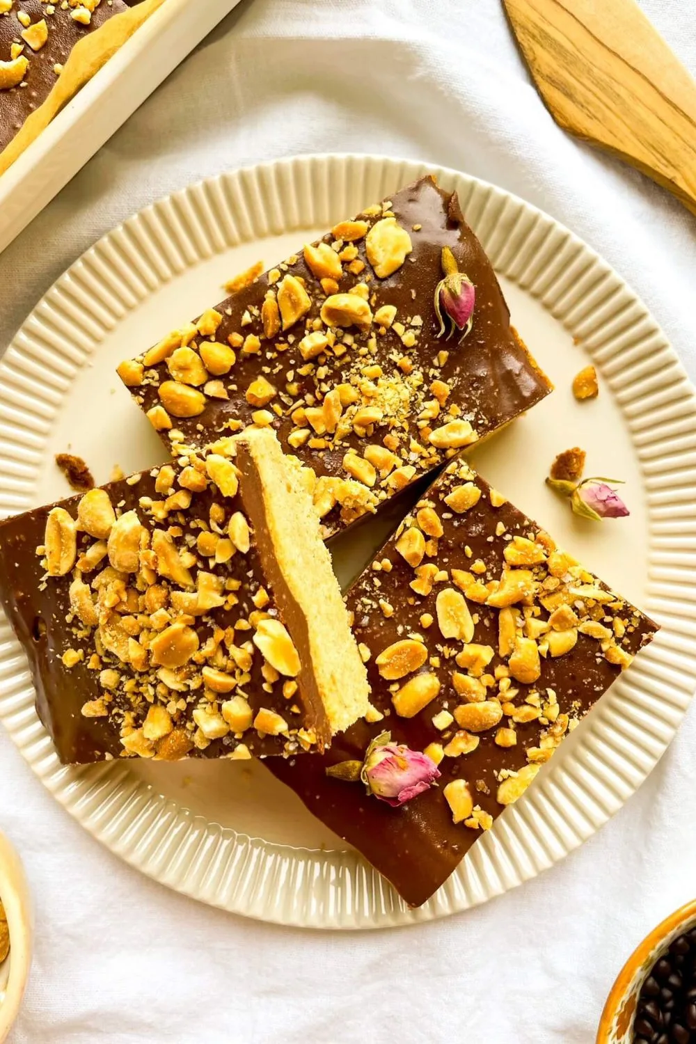 Peanut Butter Shortbread Bars