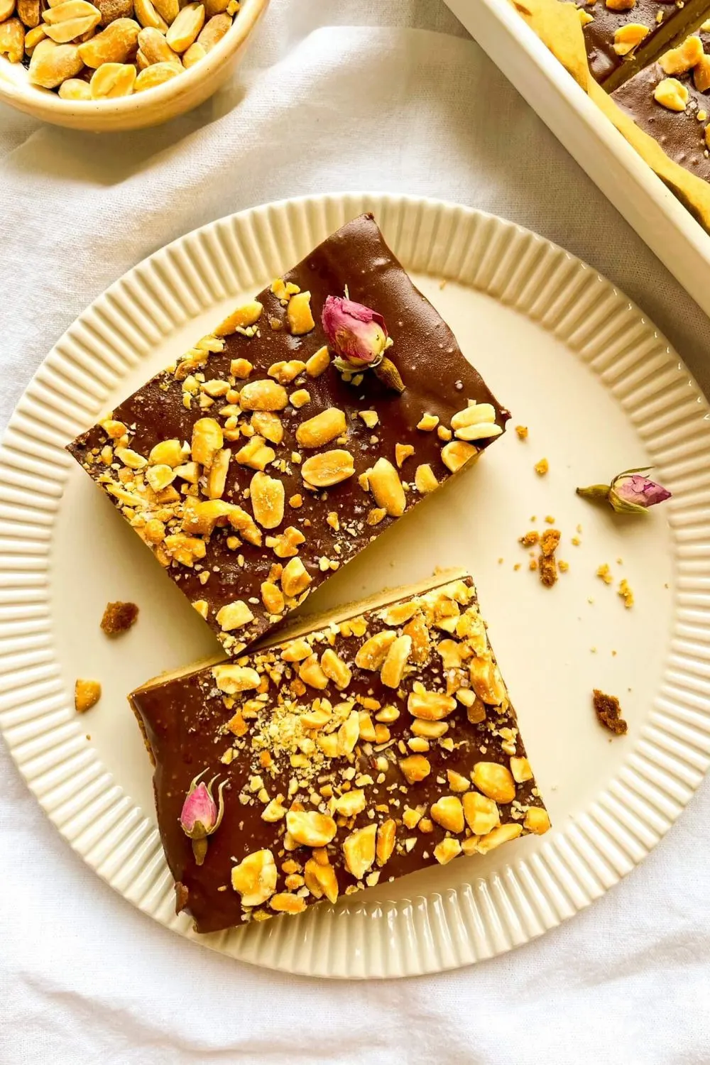 Peanut Butter Shortbread Bars