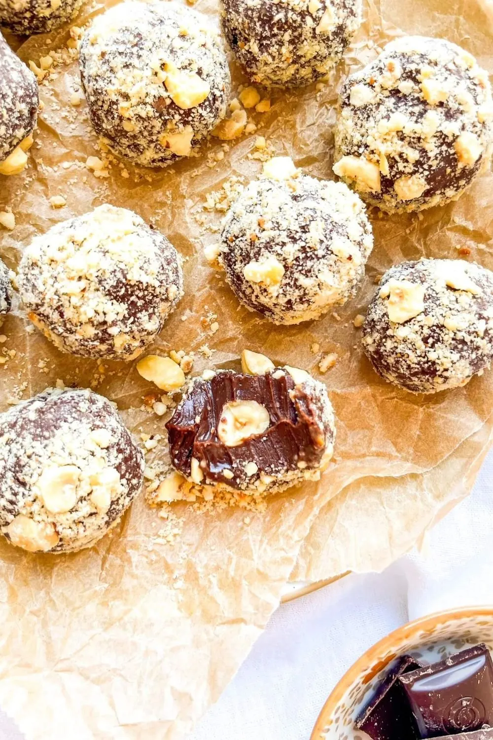 Chocolate Hazelnut Truffles