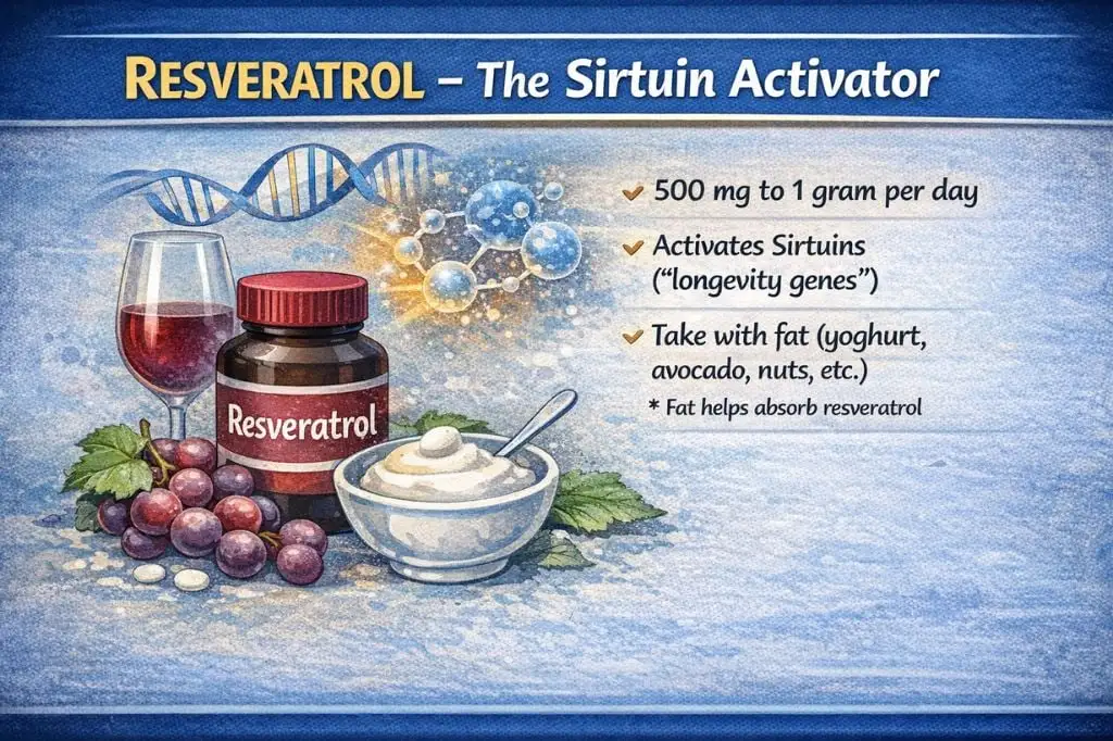 david sinclair recommended supplements