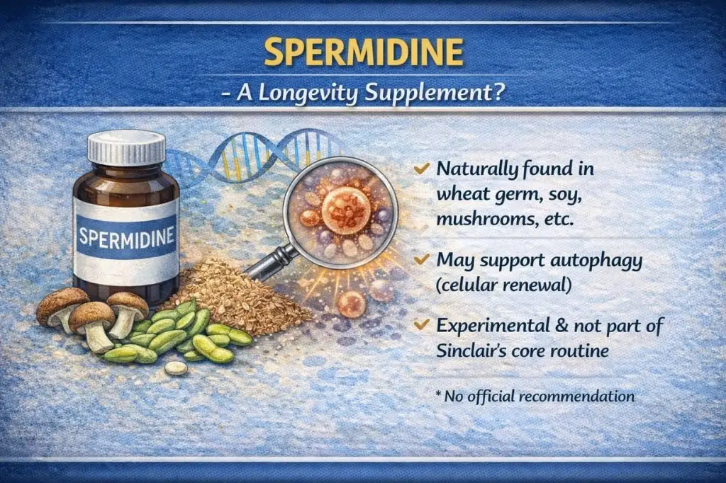 david sinclair recommended supplements