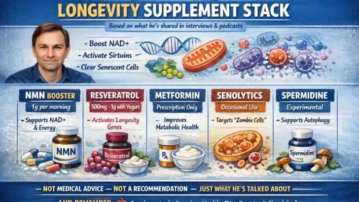 david sinclair recommended supplements