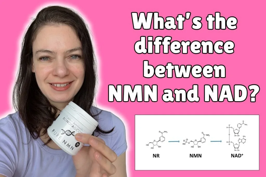 difference between nmn and nad