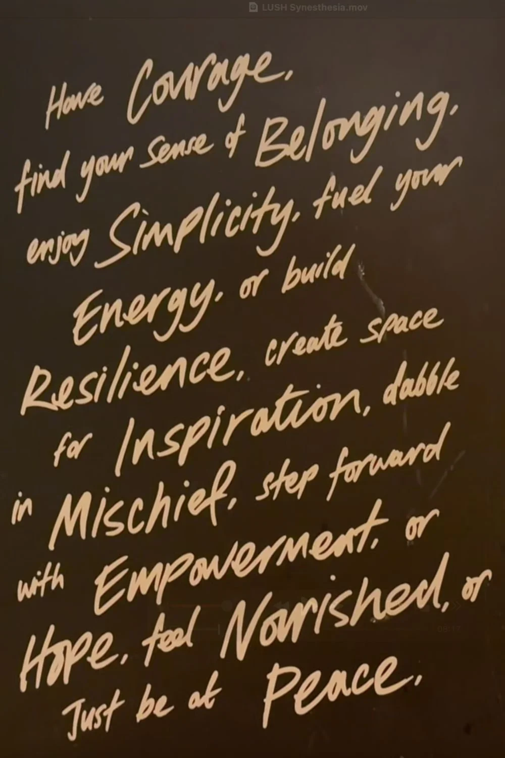 lush synaesthesia review