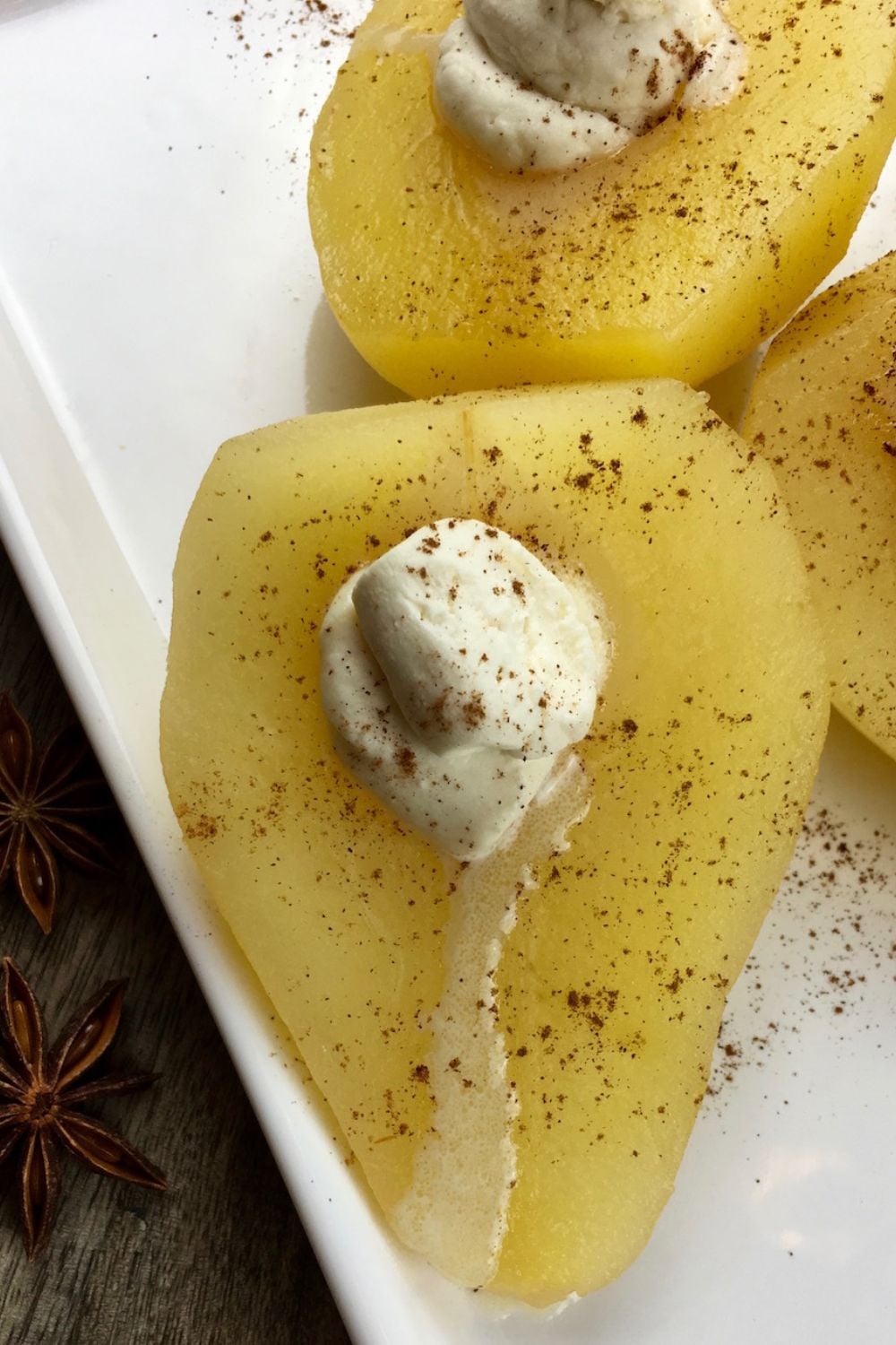 Poached Pears 