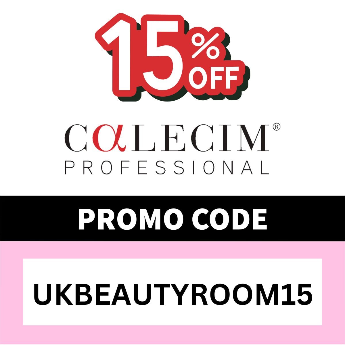 calecim discount code 15
